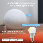 Bombillo Led Inteligente WiFi A19 (E27) WiFi - Luz Blanca Dinámica - Imagen 4