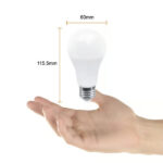 Bombillo Led Inteligente WiFi A19 (E27) WiFi - Luz Blanca Dinámica - Imagen 5