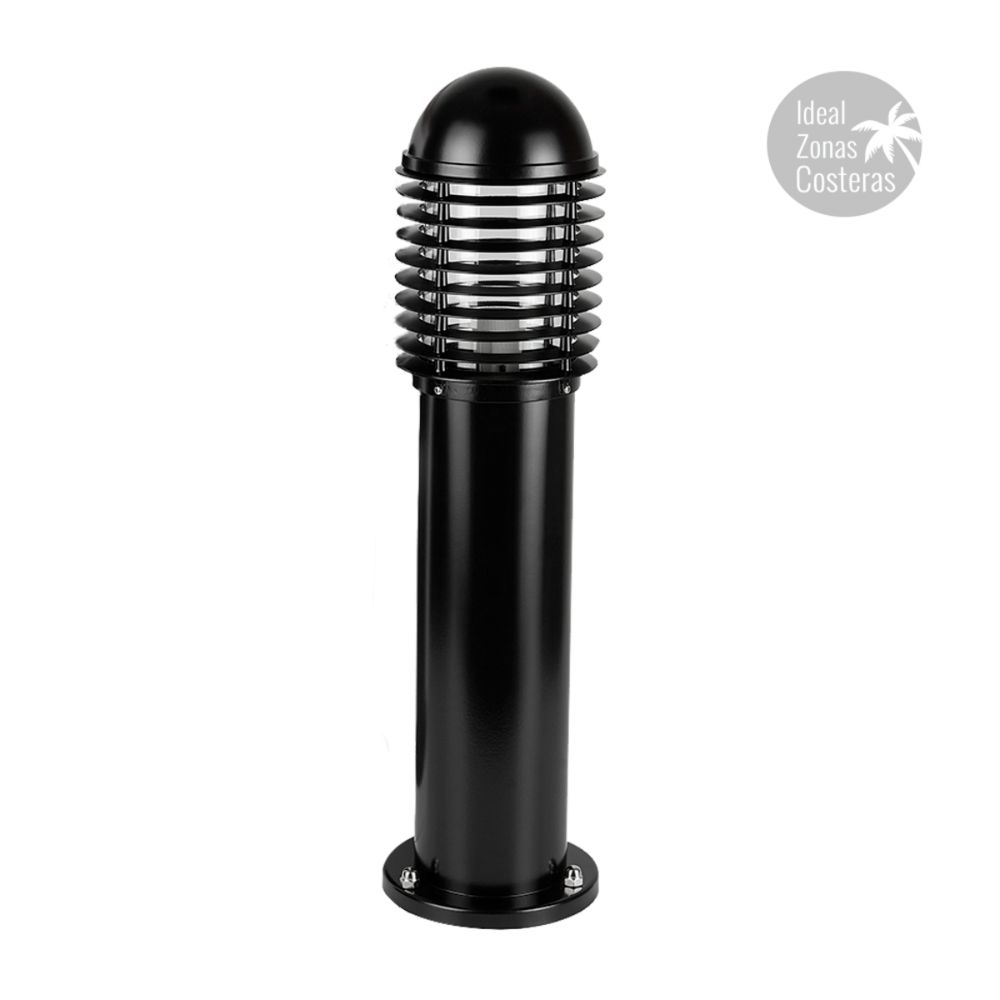 H-410-N_MINI-POSTE-ALMODOVAR-_NEGRO_TECNOLITE_01 Mini Poste Negro de 65cm para Bombillo E27 Almodovar (Sin Bombillo) - Imagen 1