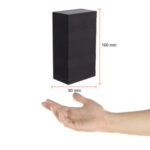 Aplique de Muro Exterior Rectangular Negro Led Integrado Arriba/Abajo Rawenna - Luz Neutra - Imagen 5