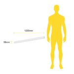 Lámpara Lineal Led 38W 120cm de Descolgar Blanca Interconectable Vector - Imagen 4