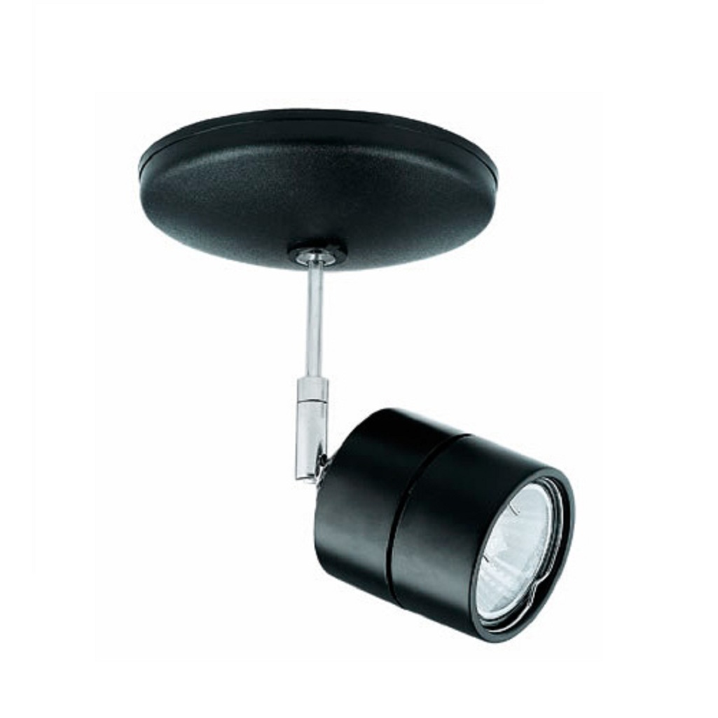 SPOTEC69147200N-Bellagio-Negro-Tecnolite-01 Spot Led GU10 de Sobreponer Negro (Sin Bombillo) Bellagio - Imagen 1