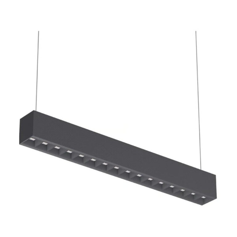 40DLFCLED1282V40N Lampara Lineal LED Negra Nagoya TECNOLITE 01 7 jpg