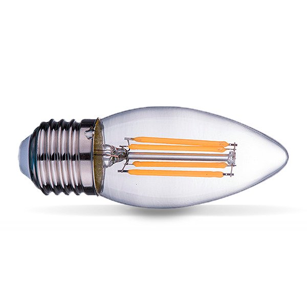 LXC354W27 Bombillo Vintage Tipo Vela 4W E27 Transparente Lienxo 02 jpg