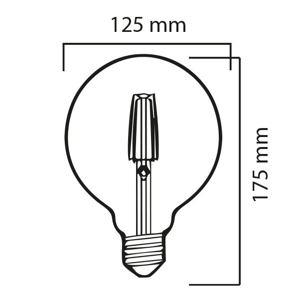 LXG1254WA Bombillo Vintage G125 4W Ambar Lienxo 03 jpg