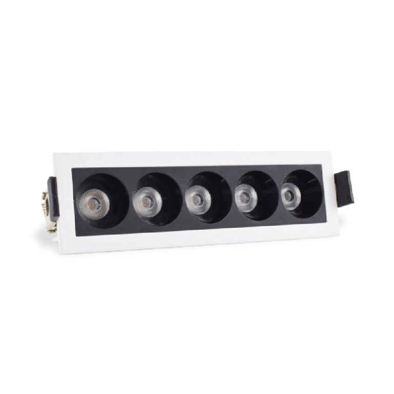 BLINR2LAMPARA INCRUSTAR 10W BLANCO NEGRO NEGROECOLITE01