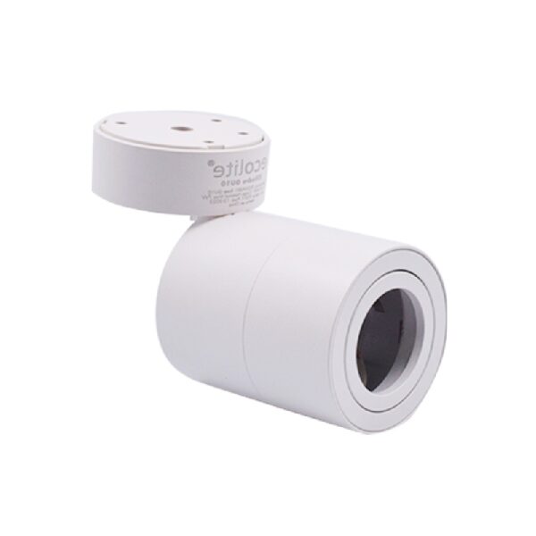 DLGUALBX1 BAPLIQUE DE SOBREPONER GU10BLANCOECOLITE01