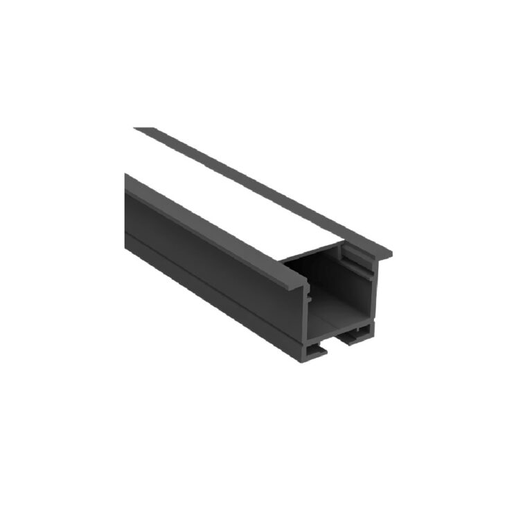 RA2020NPERFIL PARA CINTA LED INCRUSTAR NEGROFERVICOM01