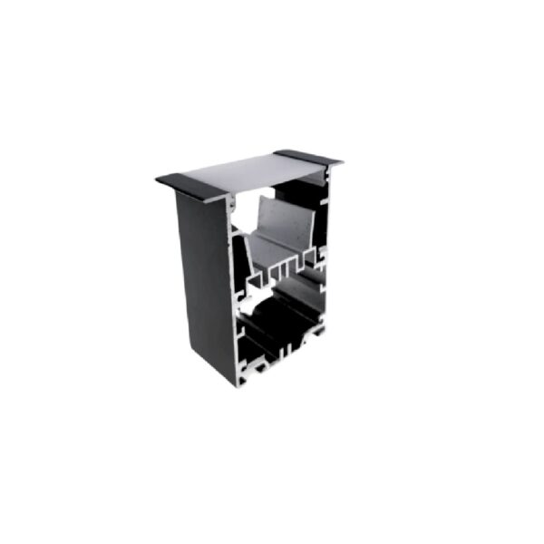 RA5075NMHPERFIL PARA CINTA LED INCRUSTAR NEGROFERVICOM01