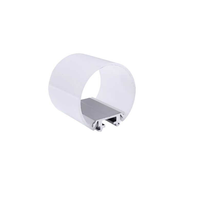 RO4015PERFIL PARA CINTA LED DIFUSOR CURVO GRISFERVICOM01