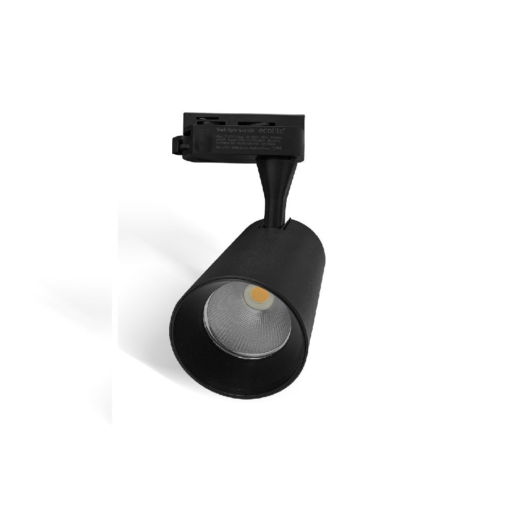 TL12W NSPOT PARA RIEL DE 2 VIAS 12WNEGROECOLITE01 TL12W NSPOT PARA RIEL DE 2 VIAS 12WNEGROECOLITE01