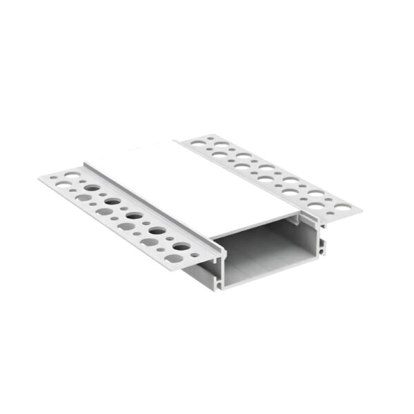 TRL1519PERFIL TRIMLESS PARA CINTA LED DE INCRUSTAR GRISFERVICOM01