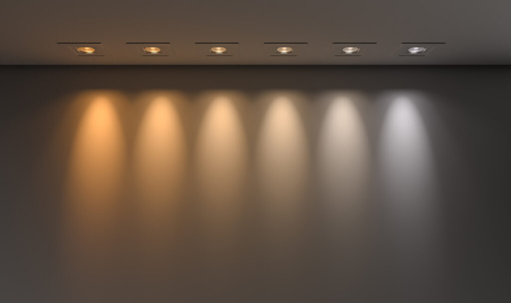 color temperature comparison led lights