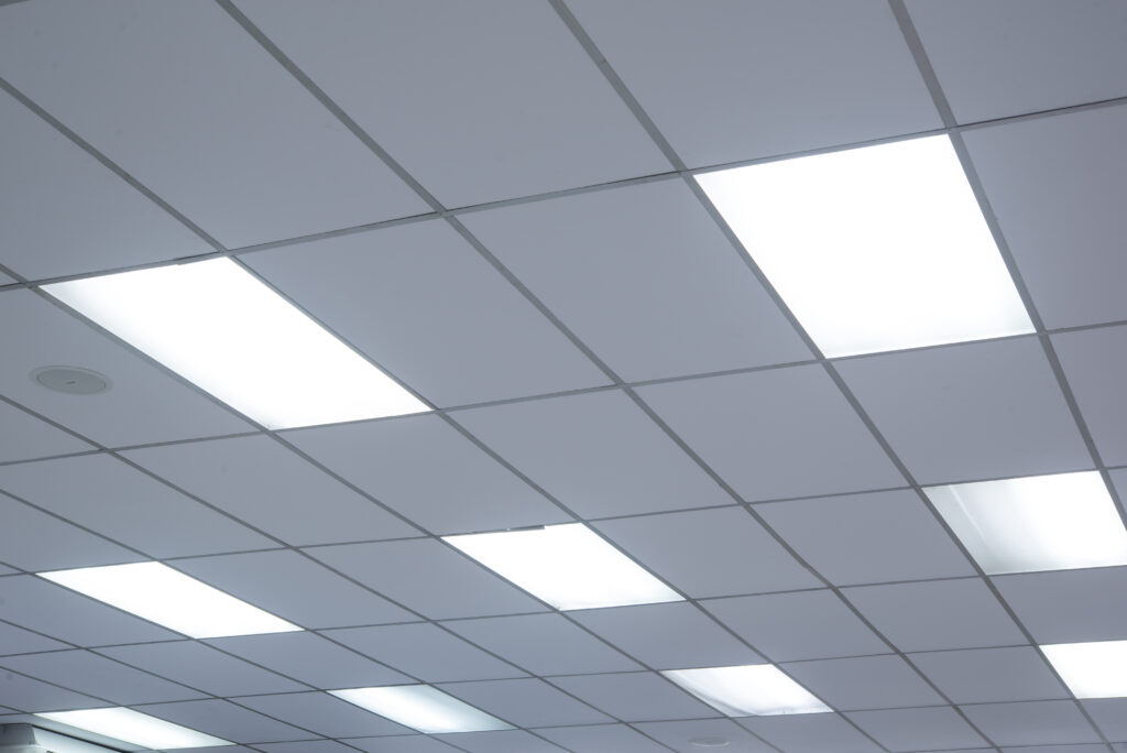 Office Ceiling and lighting