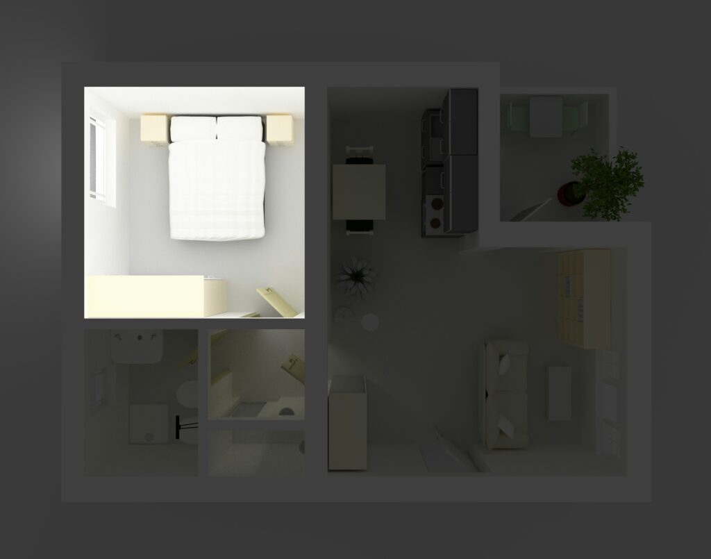 architectural model home