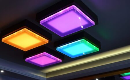 ahorro de energía con luces LED